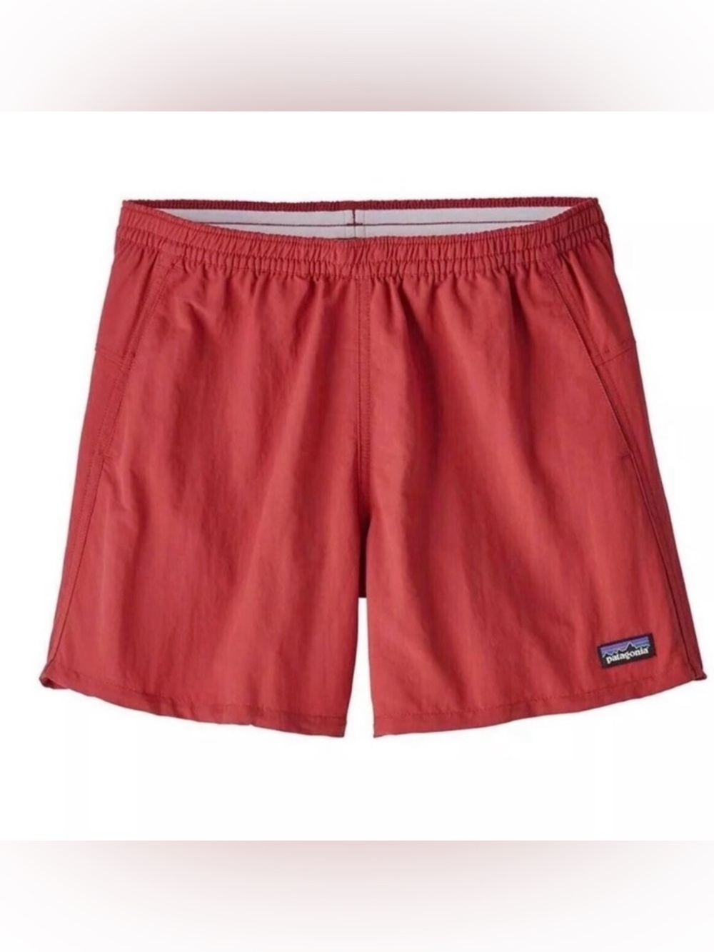 Red 5” Patagonia Baggies Shorts Medium